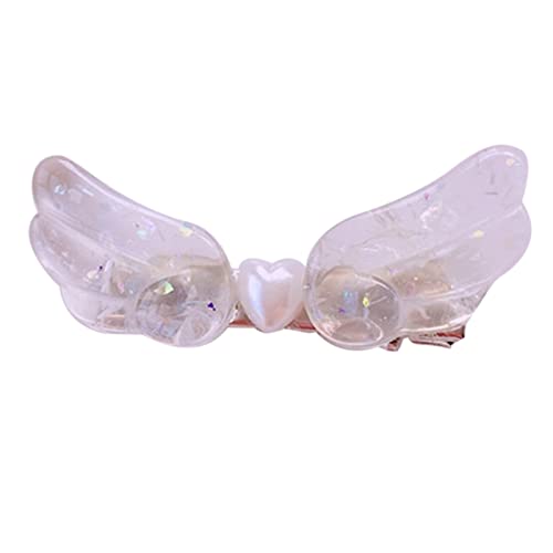 Schöne Haarspangen für Mädchen, Legierung, mit zartem Perlenherz, für Kinder, Cosplay, Party, Haardekoration von Pitadue