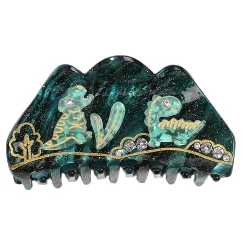 Stilvolle Haarspange aus Acryl in Muschelform, einzigartiger Damen-Haarschmuck für tägliche Ausflüge und lässige Zusammenkünfte von Pitadue