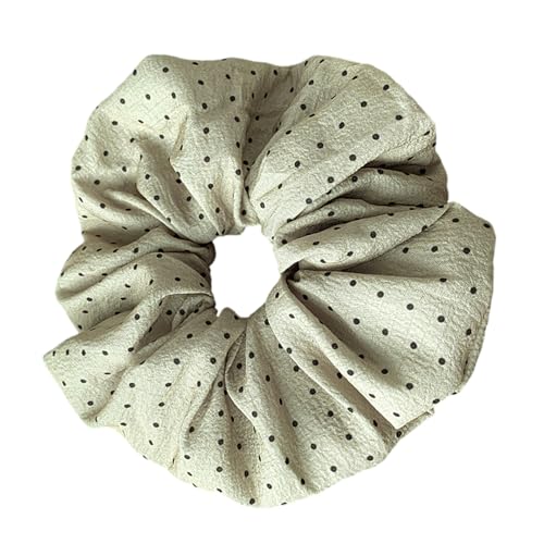 Stilvolle französische Haarbänder mit Punkten, elastische Haargummis für Damen, modisches Haar-Accessoire, Statement-Haarteil, Pferdeschwanz-Halter, französische Punkt-Haargummis von Pitadue