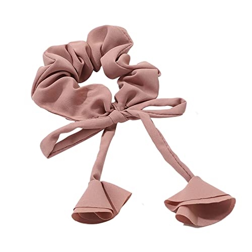 Weiche Stoff-Haargummis für Damen, modisch, Morning Glory für Kopf, Seil, Pferdeschwanz, elastische Haarbänder, Haarstyling, T von Pitadue