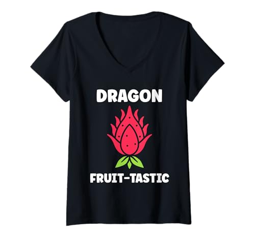 Damen Pitaya Cute Funny Quote Dragon Fruit T-Shirt mit V-Ausschnitt Damen Pitaya Cute Funny Quote Dragon Fruit T-Shirt mit V-Ausschnitt von Pitaya Funny Cute Dragon Fruit Humor