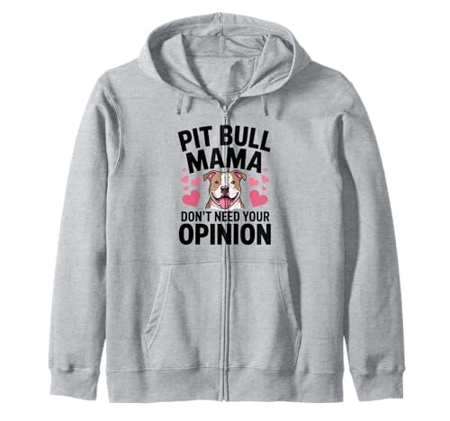Pit Bull Mama lustiger sarkastischer Pittie Hund Mama Pitbull Kapuzenjacke Pit Bull Mama lustiger sarkastischer Pittie Hund Mama Pitbull Kapuzenjacke von Pitbull Pit Bull Pittie Rescue Dog Mom Awareness