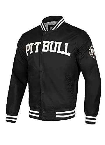 PITBULL - Übergangsjacke Herren Tyrian II, Jacke Herren mit Reißverschluss, Bequeme Seitliche Taschen, Baseballjacke, Frühlingsjacke L von PITBULL