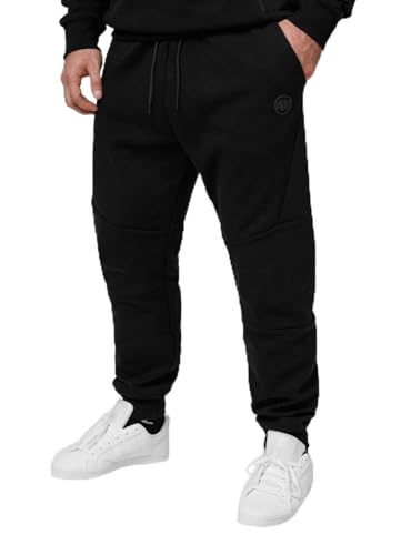 PITBULL Herren Jogginghose Dolphin Männer Trainingshose Sport Sweatpants Baumwolle Polyester Hosen Slim Fit Performance Pro+ 300 Interlock von PITBULL