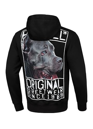 PITBULL Herren Kapuzenpullover Hoody Hoodie Männer Kapuze West Coast Pitbul Origin XL von PITBULL