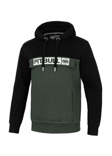 Herren Kapuzenpullover Hoody Hoodie Männer Kapuze Pit Bull West Coast Pitbul Two-Color Hilltop L von Pitbull