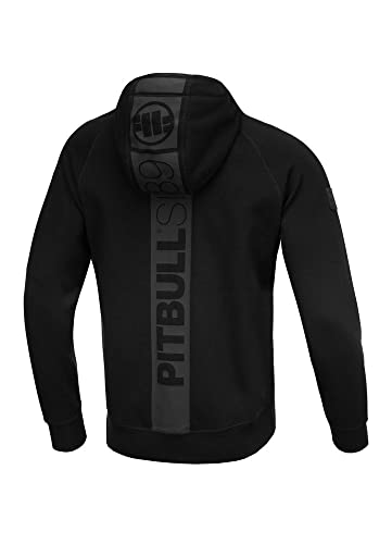 PITBULL - Sweatshirt Herren Stafford, Baumwolle und Polyester Pullover mit Kapuze, Hochwertig und Bequem Kapuzenjacke, Hoodie, Sportlicher Stil und Eleganz - M von PITBULL