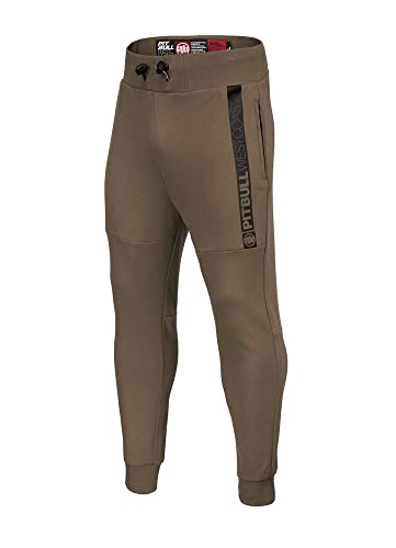 PITBULL - Jogginghose Herren Saturn, Trainingshose Herren, Sporthose Taillierter Schnitt, Sporthose Herren Lang, Freizeithose Herren, Sweathose - 3XL von PITBULL