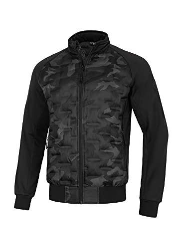 Herren Übergangsjacke Pit Bull West Coast Roxton Ganz schwarze Tarnung M von PITBULL
