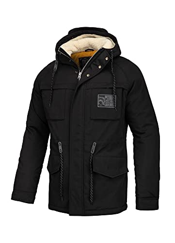 Pit Bull - Parka Jacket GUNNER Black - Black - M von PITBULL