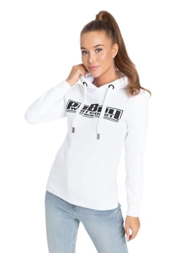 Pit Bull West Coast Damen Hoodie Classic Boxing Weiß S von PITBULL