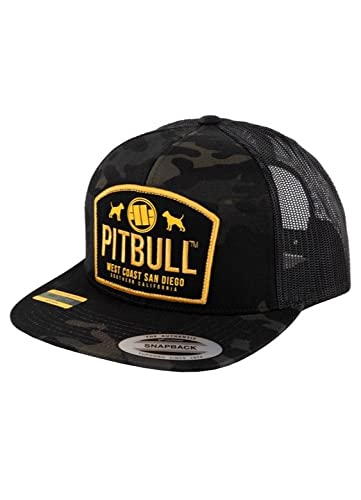 Pit Bull West Coast - MESH BASEBALL CAP DOGS Camo - Camo von PITBULL