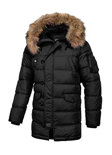 Pit Bull West Coast Oficjalny Sklep - Parka Jacket KINGSTON Black - XL von Pitbull