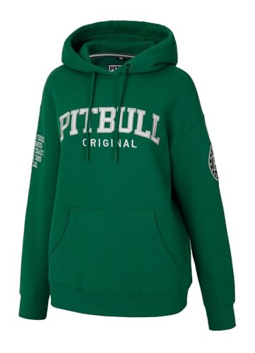 PITBULL Damen Übergroßes Kapuzenpullover Frauen Oversize Pullover mit Kapuze Tyrian Hoodie Komfortabler Schnitt Sweatshirt Hoody Pulli M von PITBULL