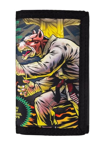 PITBULL Geldbörse aus Gurtband Herren Brieftasche Geldbeutel Pit Bull West Coast Oriole Masters of BJJ von PITBULL