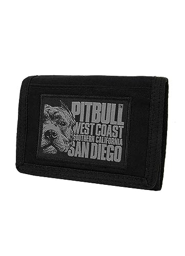 Pitbull Herren Brieftasche Geldbeutel Pit Bull West Coast Blood Dog von Pitbull