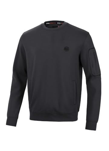 PITBULL Herren Crewneck Sweatshirts Männer Sportliches Pullover Pit Bull West Coast Explorer Sportliches Sweatshirt Sport Sweatshirt XL von PITBULL