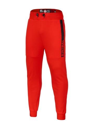 PITBULL - Jogginghose Herren Saturn, Trainingshose Herren, Sporthose Taillierter Schnitt, Sporthose Herren Lang, Freizeithose Herren, Sweathose - XL von PITBULL