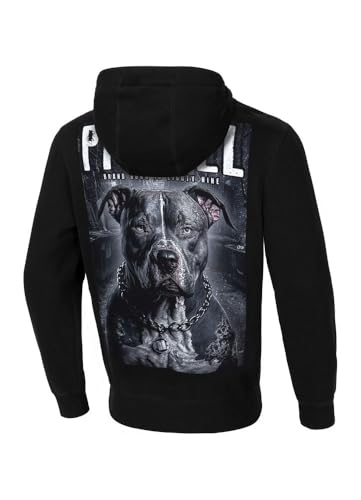 PITBULL Herren Kapuzenpullover Kapuzenpulli Männer Sweatshirts mit Kapuze Pullover Street King Kapuzenjacke Bedrucktes Hoody Pulli M von PITBULL