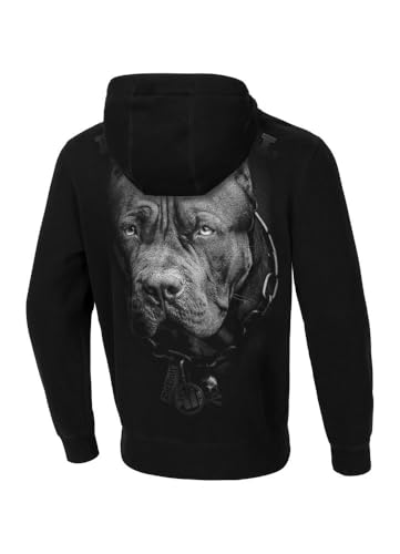 PITBULL Herren Kapuzenpullover Männer Sweatshirts mit Kapuze Born In 1989 Hoodies befindet Sich eine Grafik Hund Pullover Kapuzenjacke Bedrucktes Sweatshirt M von PITBULL