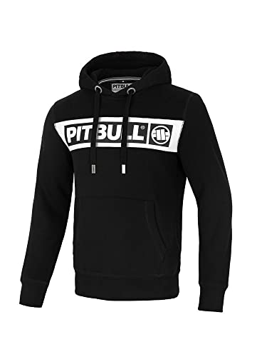 Pitbull - Herren Pullover mit Kapuze Sherwood, Sweatshirt Herren, Kapuzenpullover Herren, Komfortabel Baumwoll-Sweatshirts für Herren, Herren Blouson - 3XL von Pitbull