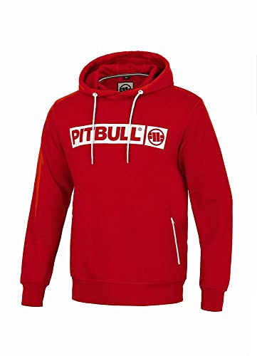 Pitbull Herren Kapuzenpullover Pit Bull West Coast Baumwolle Terry Hilltop L von Pitbull