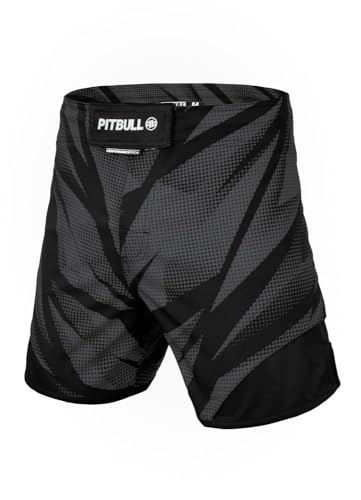 PITBULL - Sporthose Herren Kurz Jet Mesh, Schnelltrocknende Kurze Sporthose Herren, Kurze Trainingshose Herren, Komfortabel Fitnesshose Herren, Laufhose Dot Camo II M von PITBULL