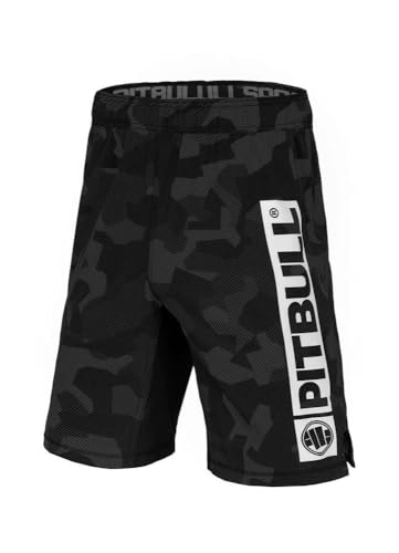 Pitbull Herren Kurze Shorts Gym Pit Bull West Coast Performance Pro Plus Hilltop L von Pitbull