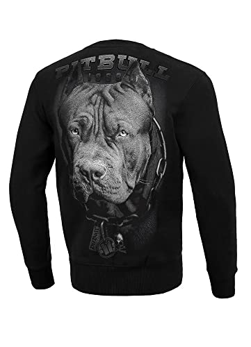 Pitbull Herren Sweatshirt Pit Bull West Coast Baumwolle Born in 1989 M von Pitbull