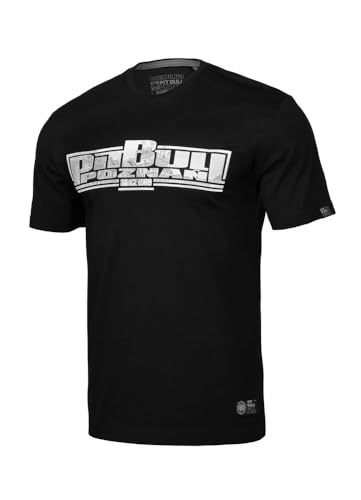 Pitbull Herren T-Shirt Classic Sport Tshirt Männer West Coast Classic Boxing Poznań XXL von Pitbull