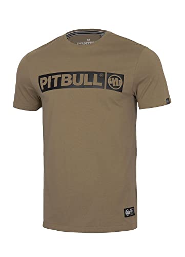 Pitbull Herren T-Shirt Pit Bull West Coast Hilltop Basic Baumwolle Kurzärmlige S von Pitbull