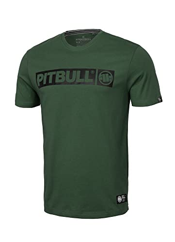 Pitbull Herren T-Shirt Pit Bull West Coast Hilltop Basic Baumwolle Kurzärmlige XXL von PITBULL