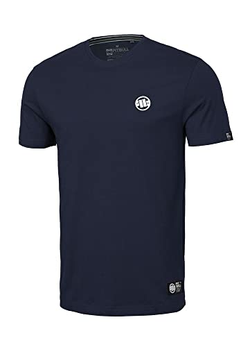 Pitbull Herren T-Shirt Pit Bull West Coast Small Logo Basic Baumwolle L von PITBULL