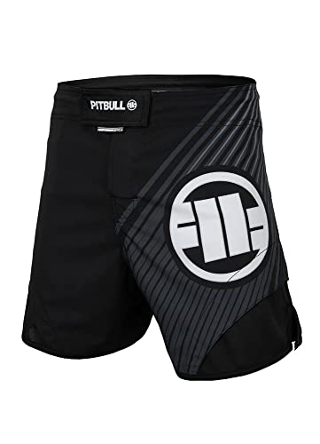 PITBULL - Sporthose Herren Kurz Jet Mesh, Schnelltrocknende Kurze Sporthose Herren, Kurze Trainingshose Herren, Komfortabel Fitnesshose Herren, Laufhose Hilltop 3XL von PITBULL
