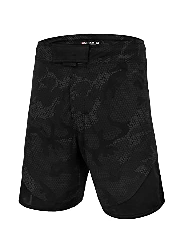 Pitbull Herren Trainingsshorts Trainings Shorts Pit Bull West Coast Net Camo II M von Pitbull