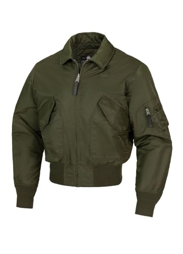 PITBULL Herren Übergangsjacke Männer Bomberjacke Flyers Bomber CWU Bomber Jacket Fliegerjacke 3XL von PITBULL