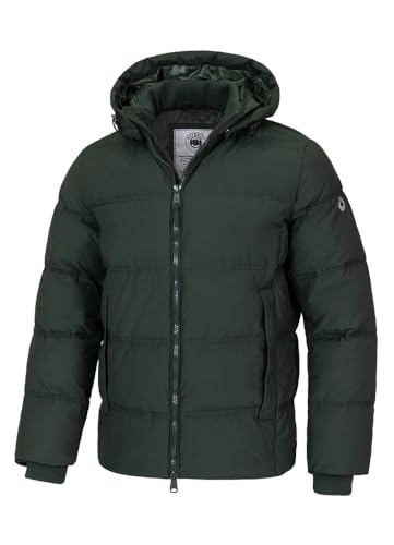PITBULL Herren Winterjacke Jacke Winter mit Kapuze Männer Steppjacke Duncan Winter Anorak Kuschelige Wärmende Moderne Komfortable XL von PITBULL