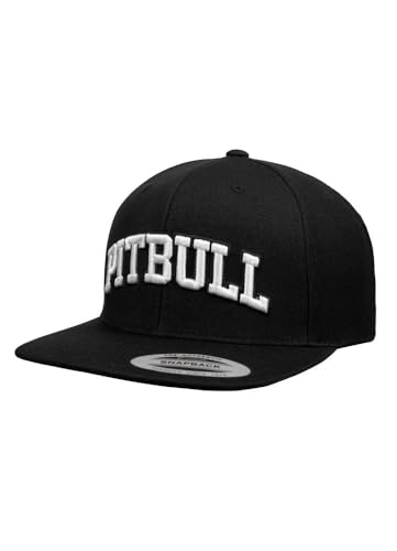 PITBULL Kappe mit Schirm Herren & Damen Pit Bull West Coast Classic Snapback Cap Baseballkappe Mütze mit Visor Sonnenblende von PITBULL