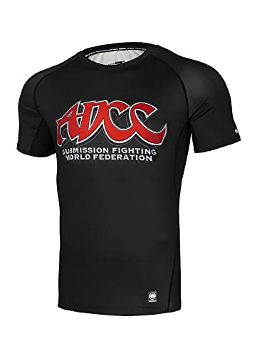 Rashguard Herren Pit Bull West Coast Sport-T-Shirt Training ADCC M von Pitbull