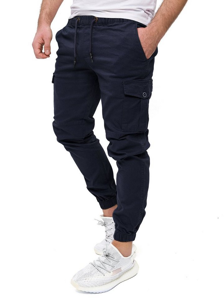 Pittman Cargohose Darius Cargo Chino Freizeit Hose aus leichtem Stoff von Pittman