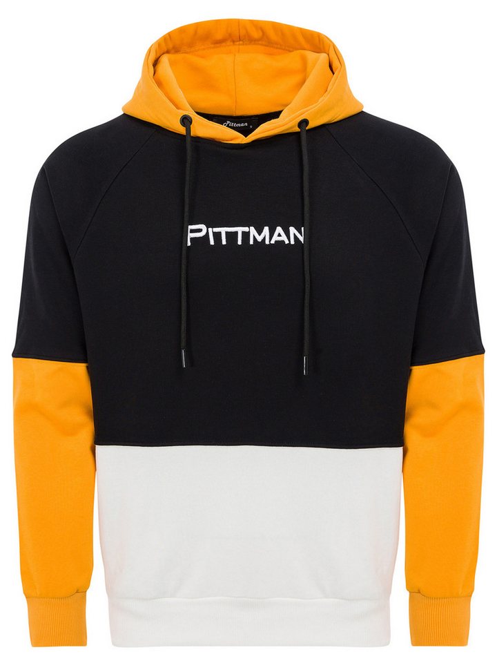 Pittman Kapuzenpullover PITTMAN - Sweat Hoodie Logo mit Kapuze von Pittman