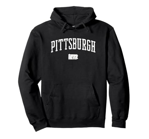 Pittsburgh Pennsylvania Vintage City Pullover Hoodie von Pittsburgh Vintage Tee Co