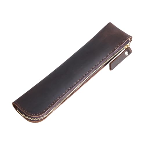 Pitycbo Stift Aufbewahrungshülle für Bleifte 20x4,5 cm Wasserdichtes Zubehör, Dunkelbraun Pitycbo Stift Aufbewahrungshülle für Bleifte 20x4,5 cm Wasserdichtes Zubehör, Dunkelbraun von Pitycbo