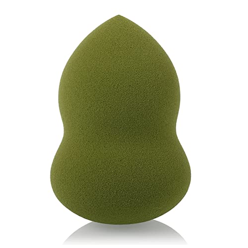 Make Up Schwamm 1 stück kosmetische pulver puder puff glatte frauen make-up foundation schwamm schönheit, um Werkzeuge & Zubehör Waterdrop-Form herzustellen Make-Up Schwamm(Gourd Green) von PiurUf