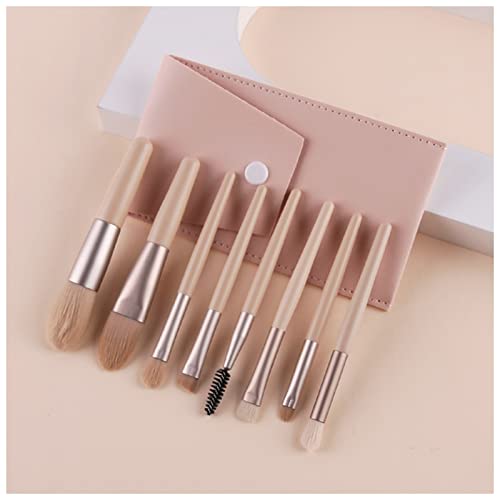 Make Up Schwamm 8 stücke Tragbare Weiche Haar Make-Up Pinsel Werkzeuge Set Lidschatten-Foundation Pulver Wimpernlippe Concealer Ruil Make Up Pinsel Make-Up Schwamm(Style 2) von PiurUf