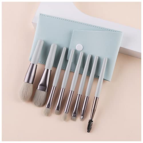 Make Up Schwamm 8 stücke Tragbare Weiche Haar Make-Up Pinsel Werkzeuge Set Lidschatten-Foundation Pulver Wimpernlippe Concealer Ruil Make Up Pinsel Make-Up Schwamm(Style 4) von PiurUf
