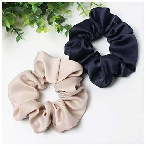 Stirnband Damen 2 teile/los Streifen und Punkte Elastische Scrunchies Haarband Hair Seil Krawatte Mode Stipe for Frauen Mädchen Stirnband Damen Winter (Size : B7) von PiurUf