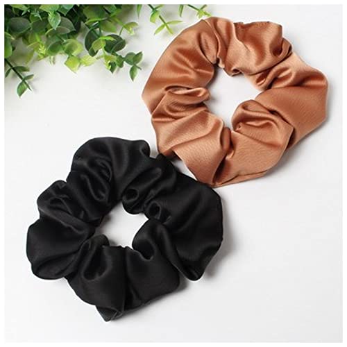 Stirnband Damen 2 teile/los Streifen und Punkte Elastische Scrunchies Haarband Hair Seil Krawatte Mode Stipe for Frauen Mädchen Stirnband Damen Winter (Size : B8) von PiurUf