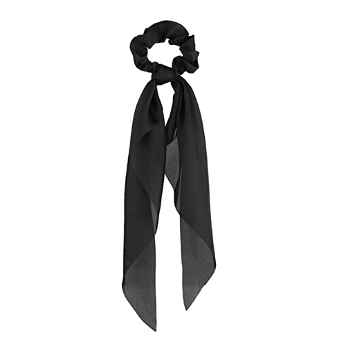 Stirnband Damen Mode Floral Print Scrhocken Solid Langes Haar Ribbon for Frauen Pferdeschwanz Schal Süßes elastisches Haarband Haar-Zubehör Stirnband Damen Winter (Size : CS63605) von PiurUf
