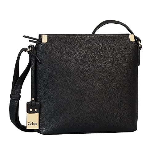 Gabor bags Gela Damen Umhängetasche Crossbody Bag Mittelgroß Schwarz von Gabor